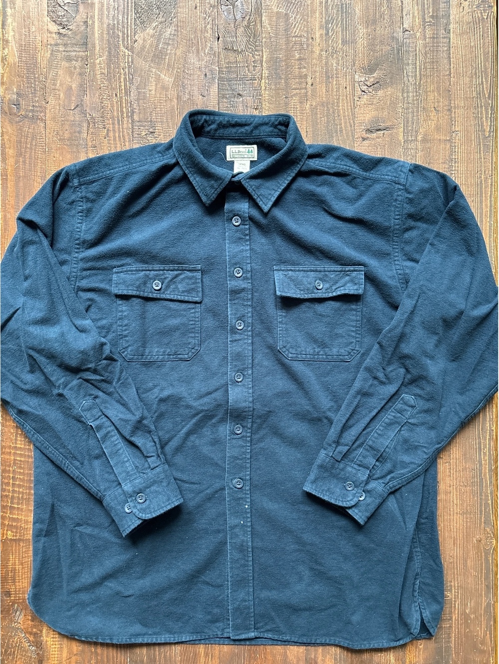 L.L.Bean Fleece button up
